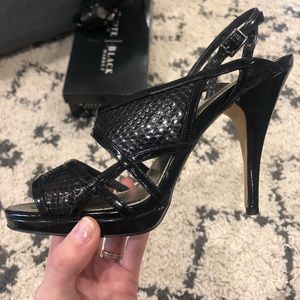 White House Black Market black stilettos “Emeril”